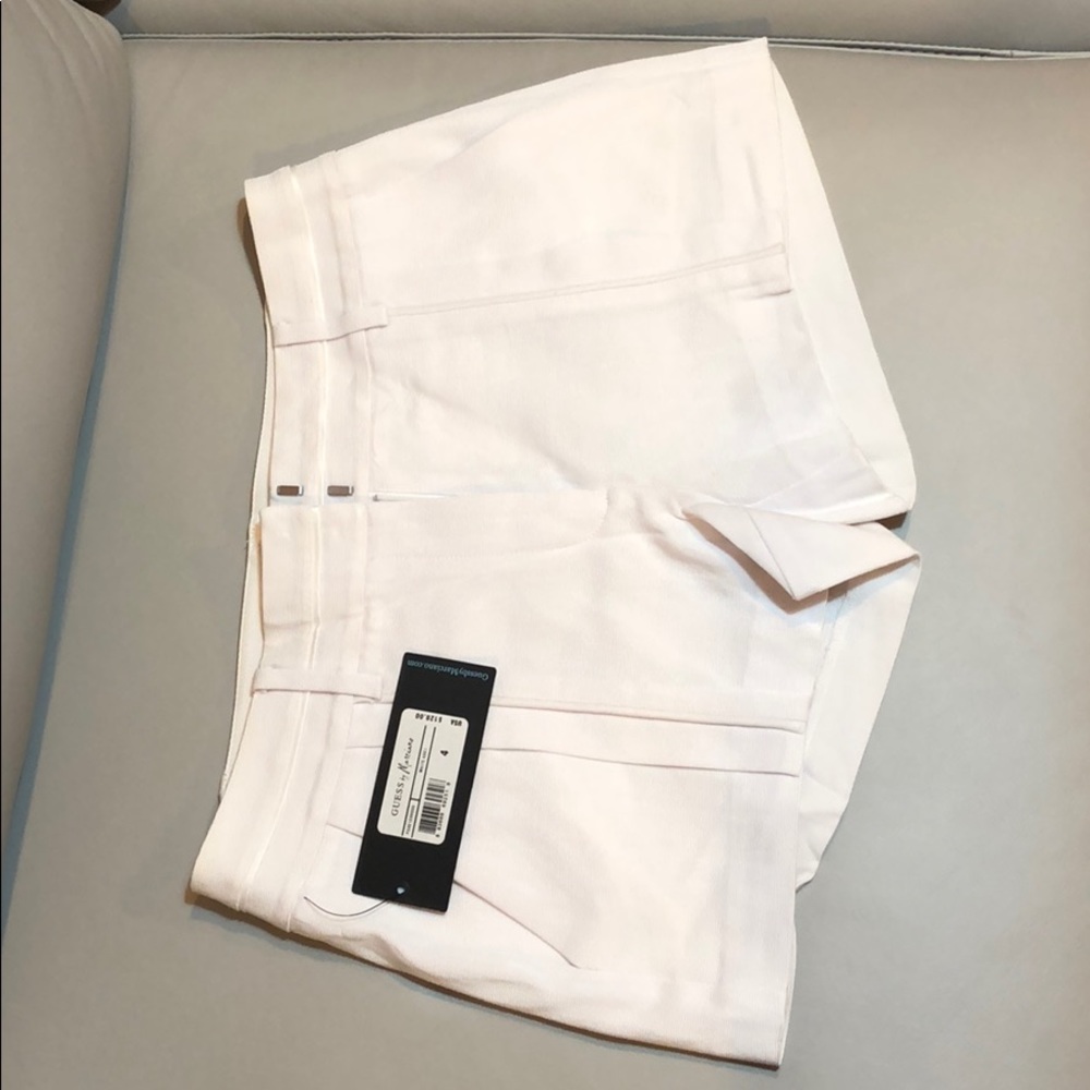 Brand new Guess by Marciano white short size 4